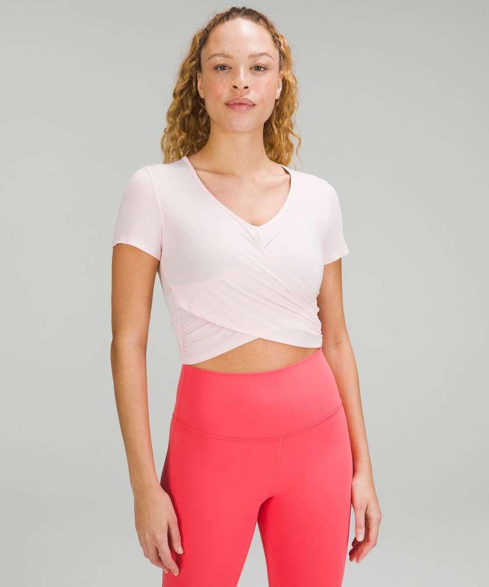 Lululemon Modal Blend Yoga Short Sleeve Tee